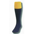 Colored Fold Over Top Soccer Tube Sock (10-13 Large)